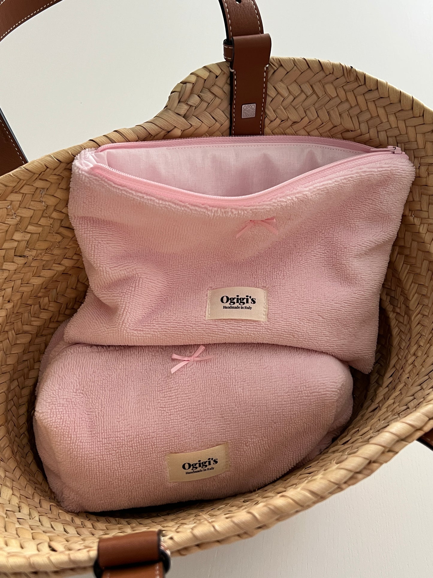 Flat sac beauty case