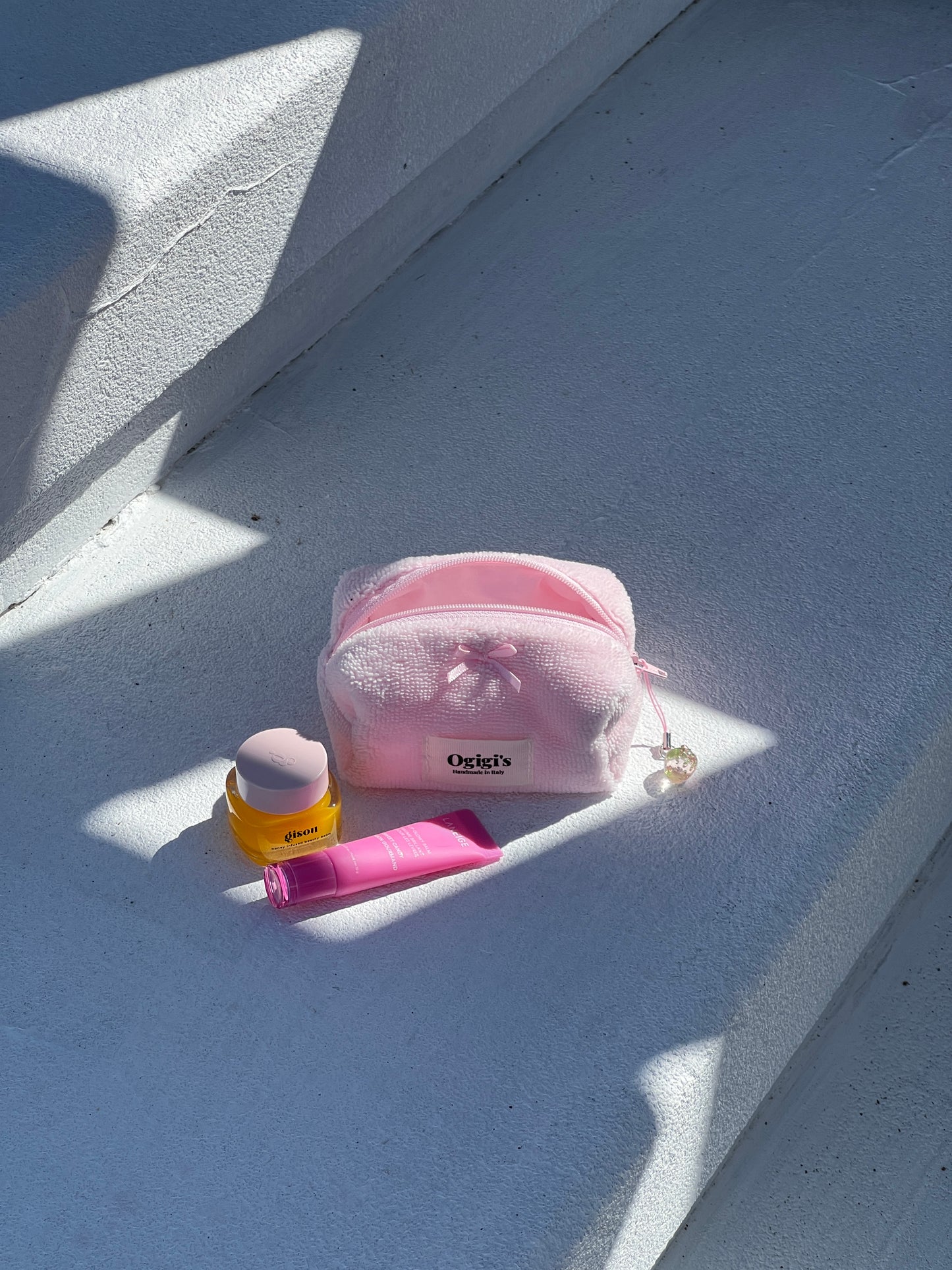 Beauty case teddy ballerina pink