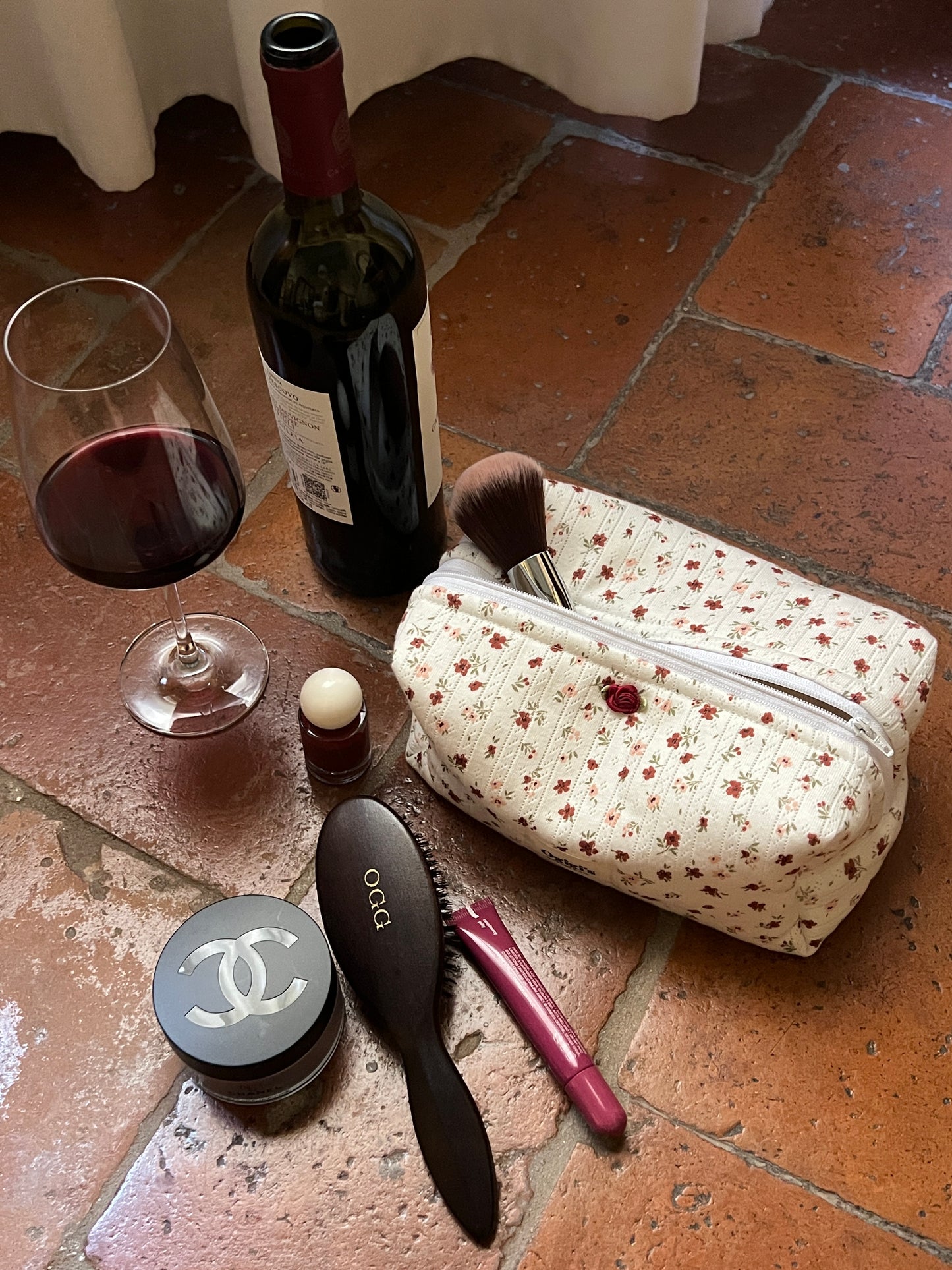 Beauty case cranberry