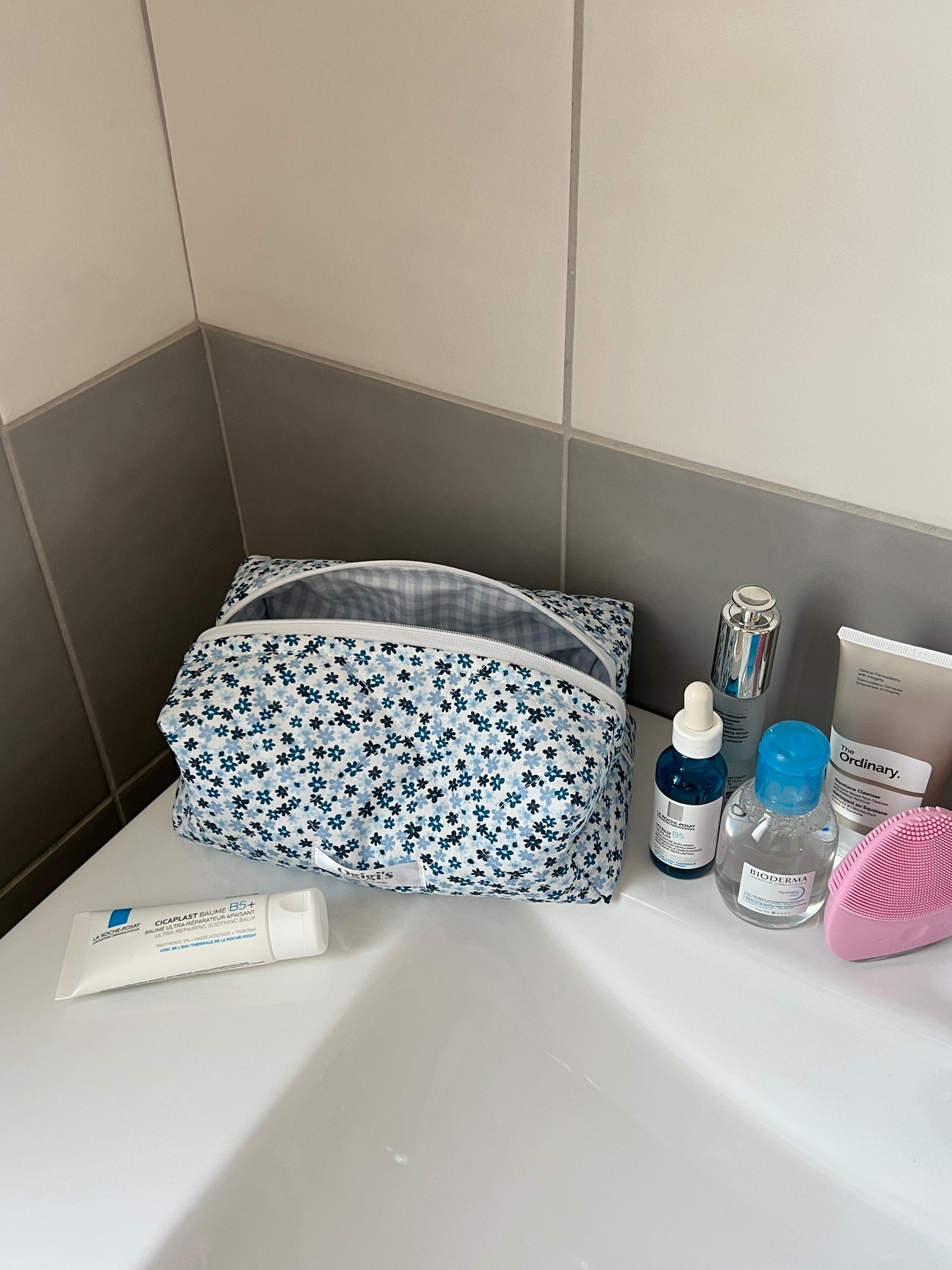 Beauty case blu candy