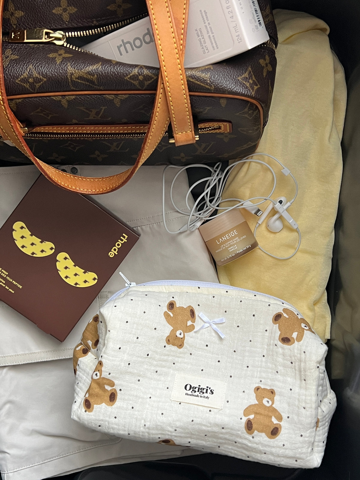 Beauty case teddy core