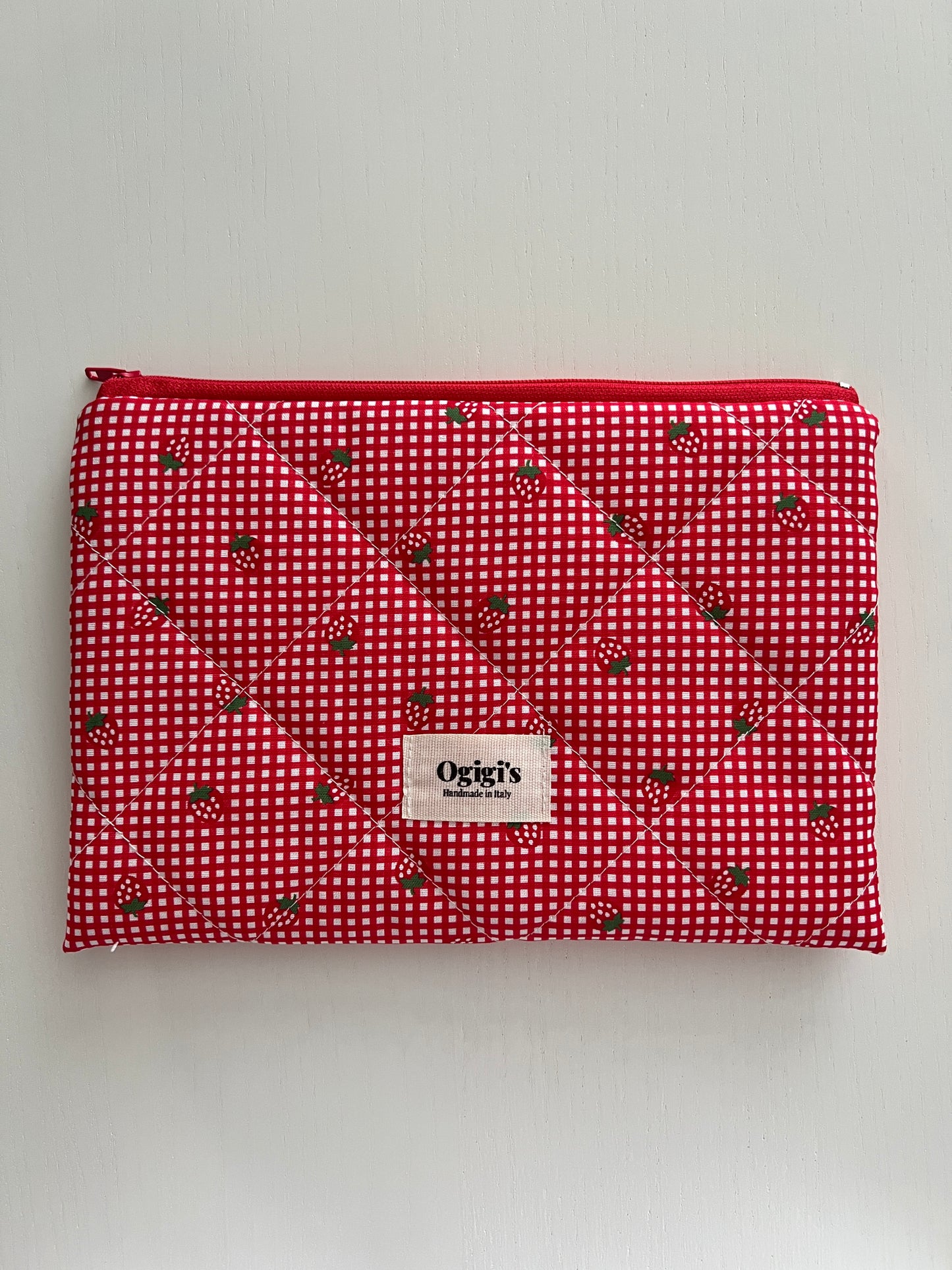 Flat sac beauty case