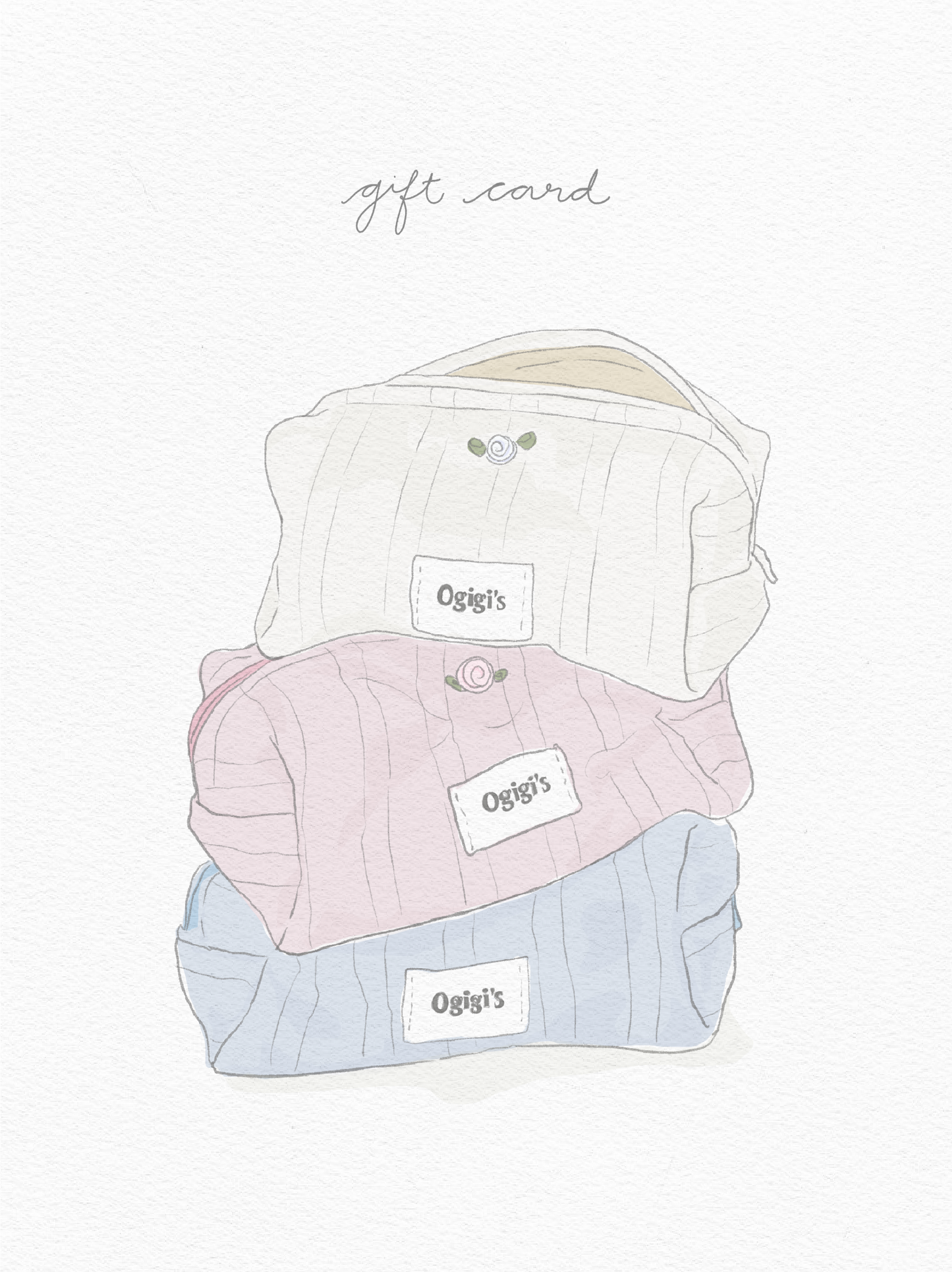 Sweet gift card