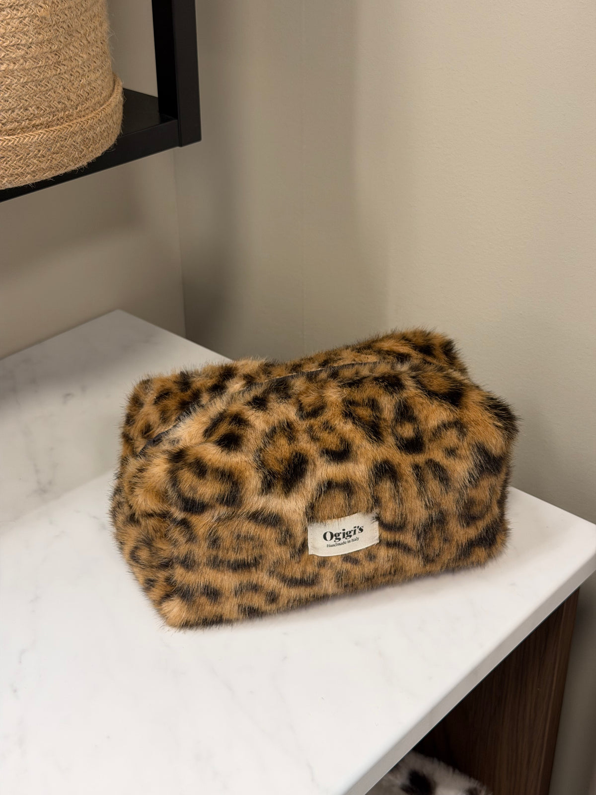 Beauty case animal print