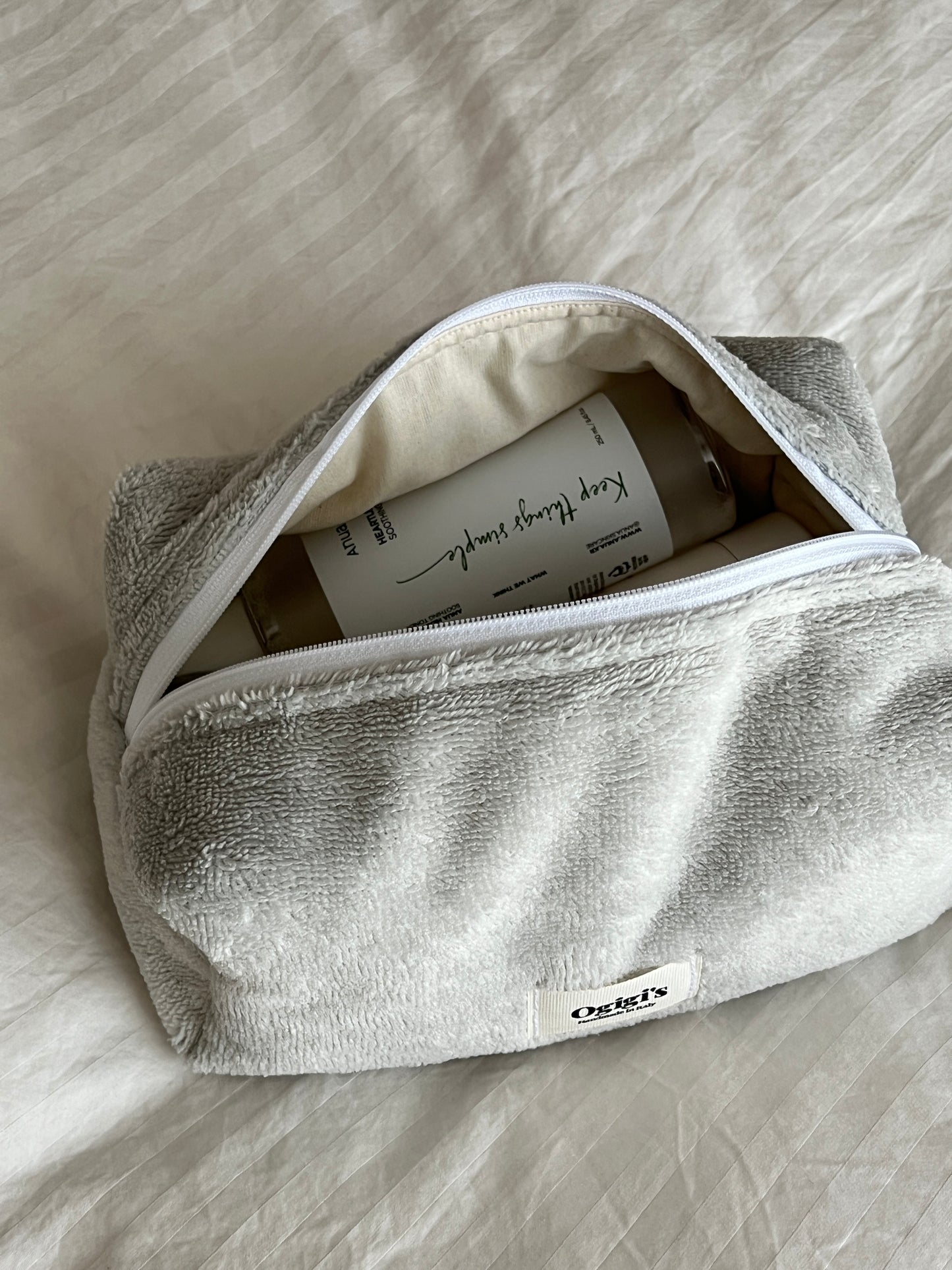 Beauty case teddy grey