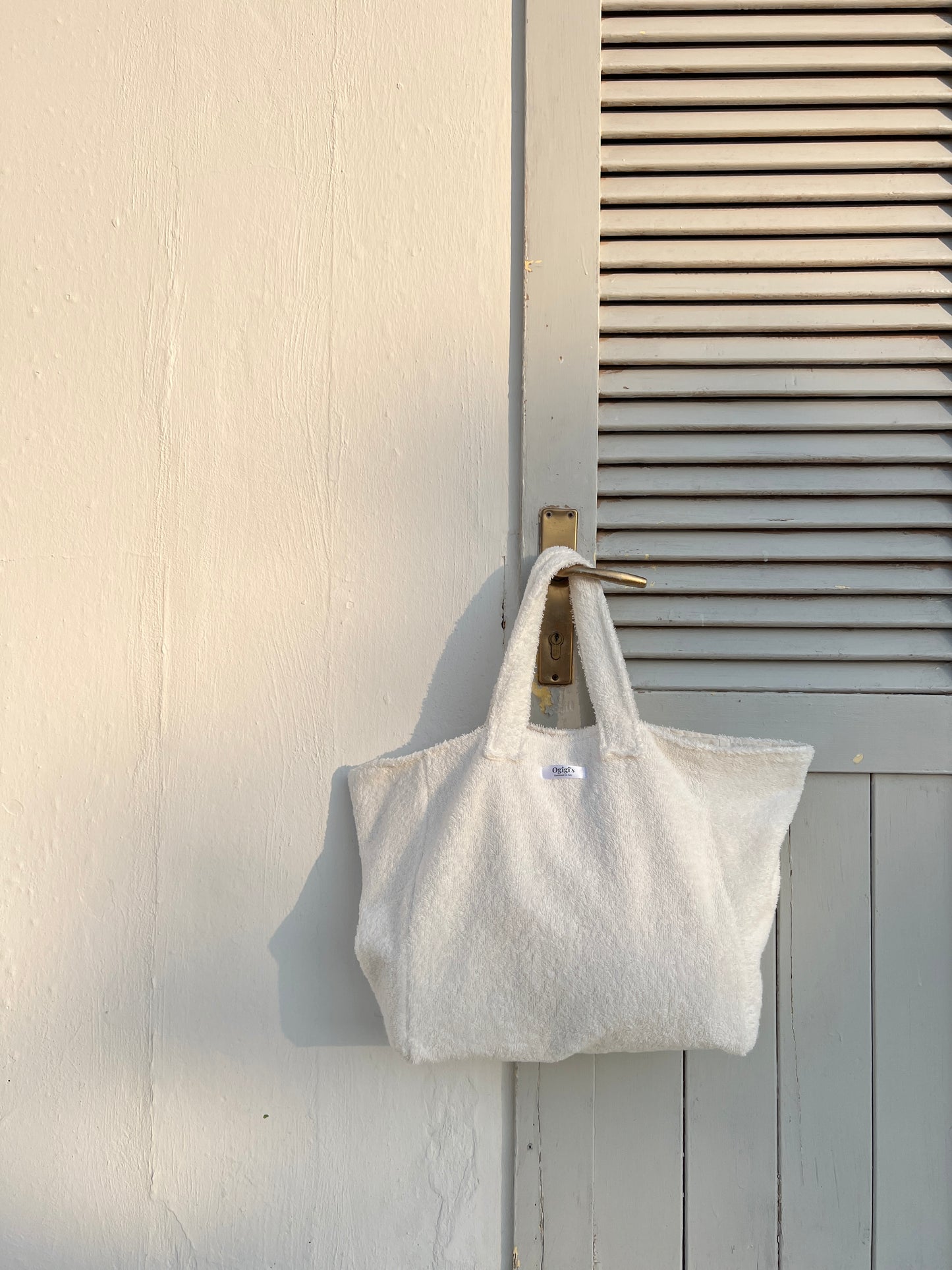 Terry tote bag
