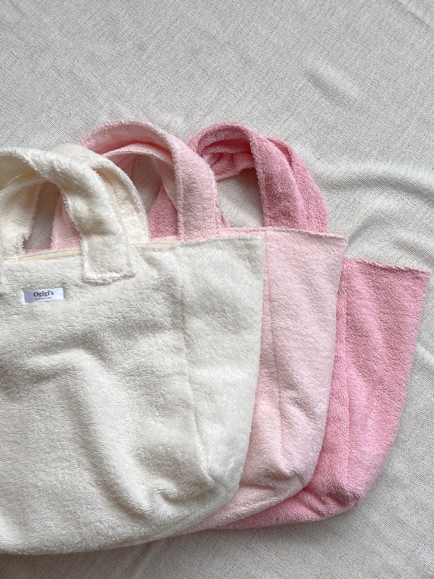 Terry tote bag