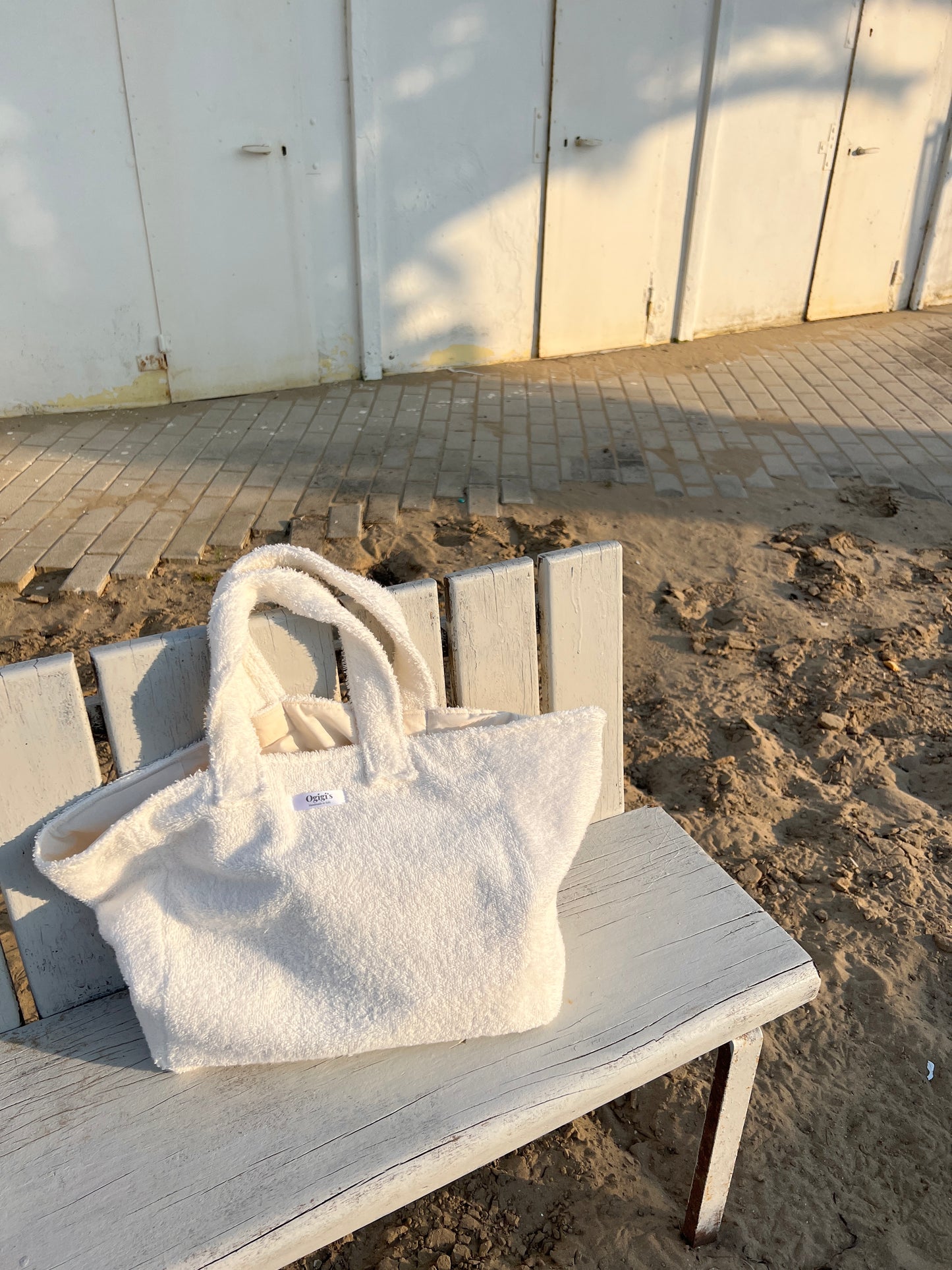 Terry tote bag