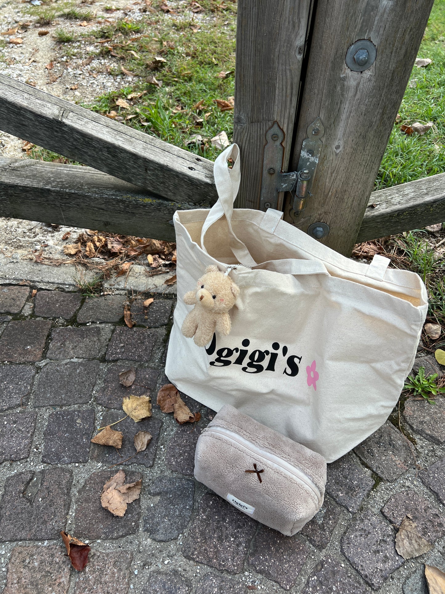 Beauty case teddy toasted