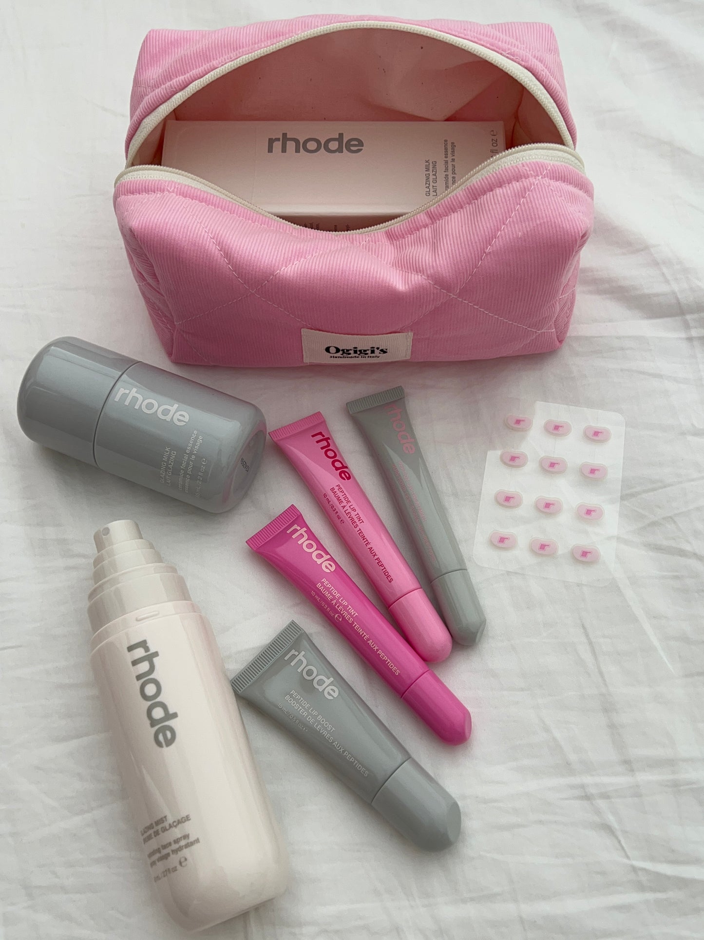 Beauty case velour