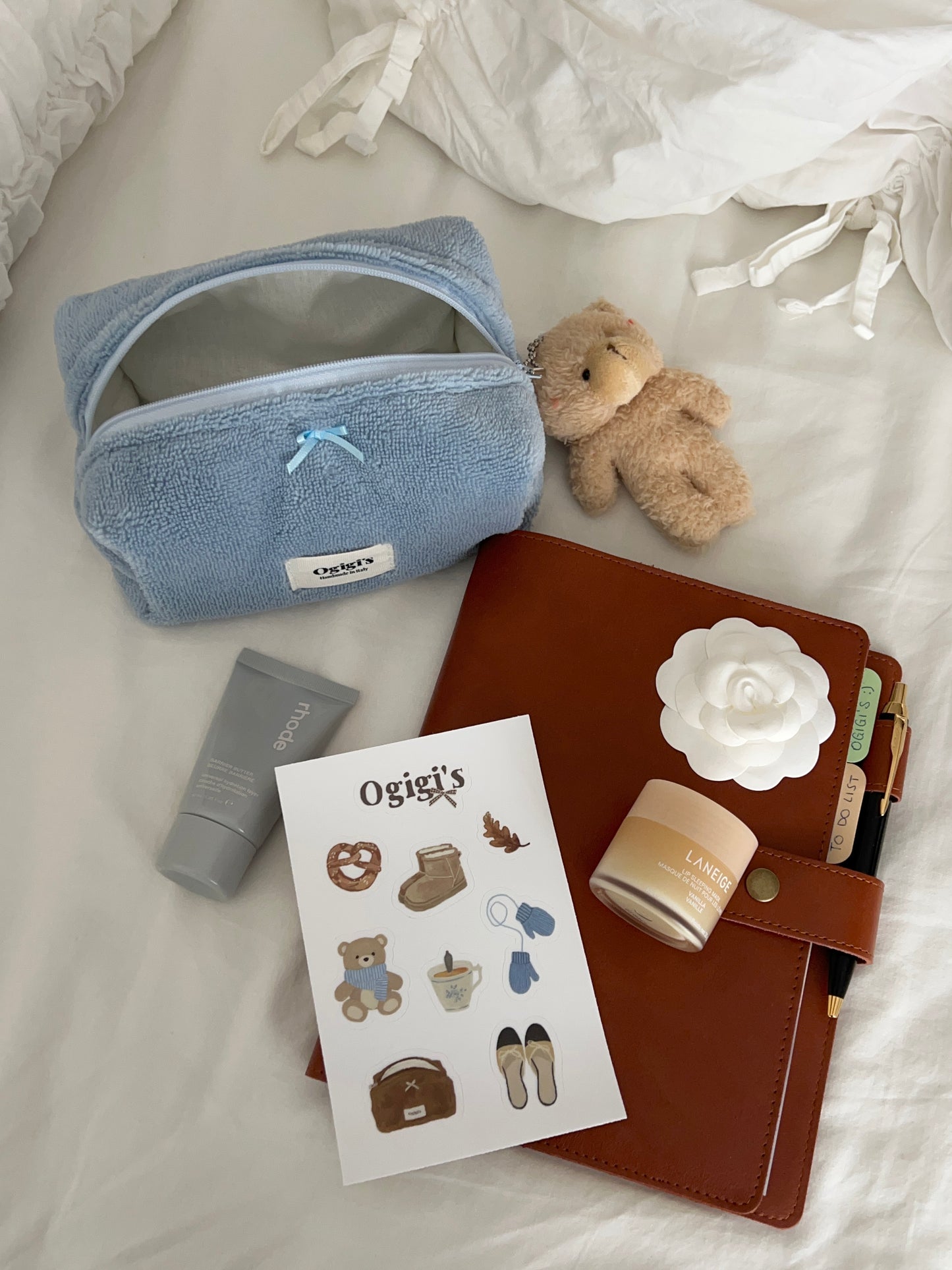 Beauty case sky blue