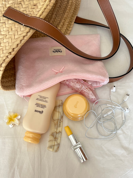 Flat sac beauty case