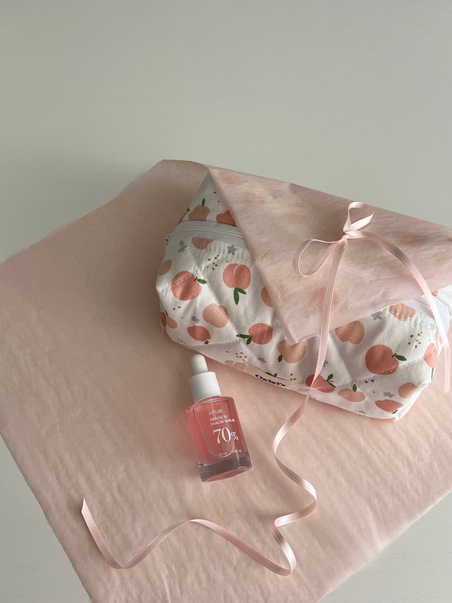 Beauty case peach