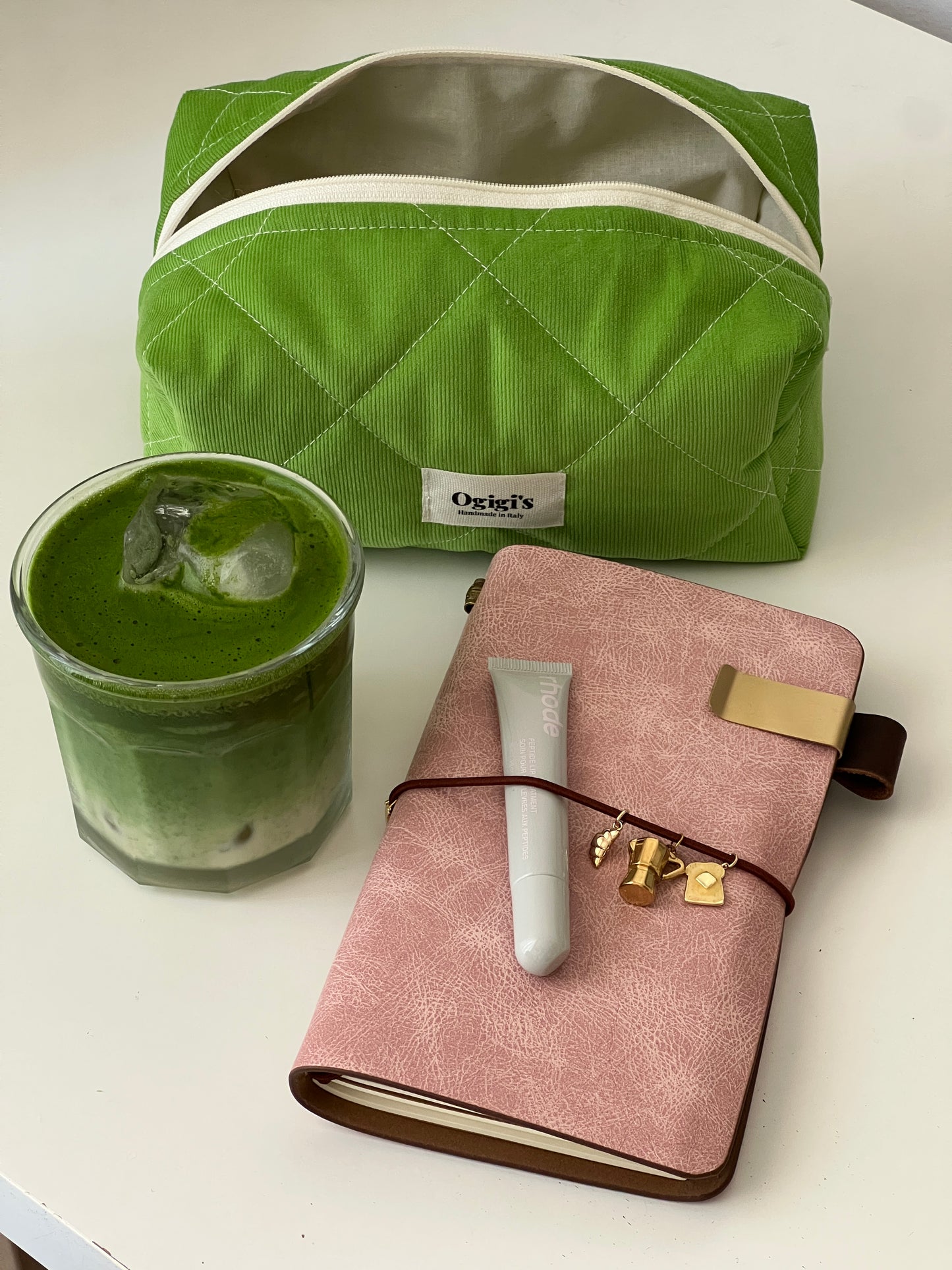 Beauty case velour