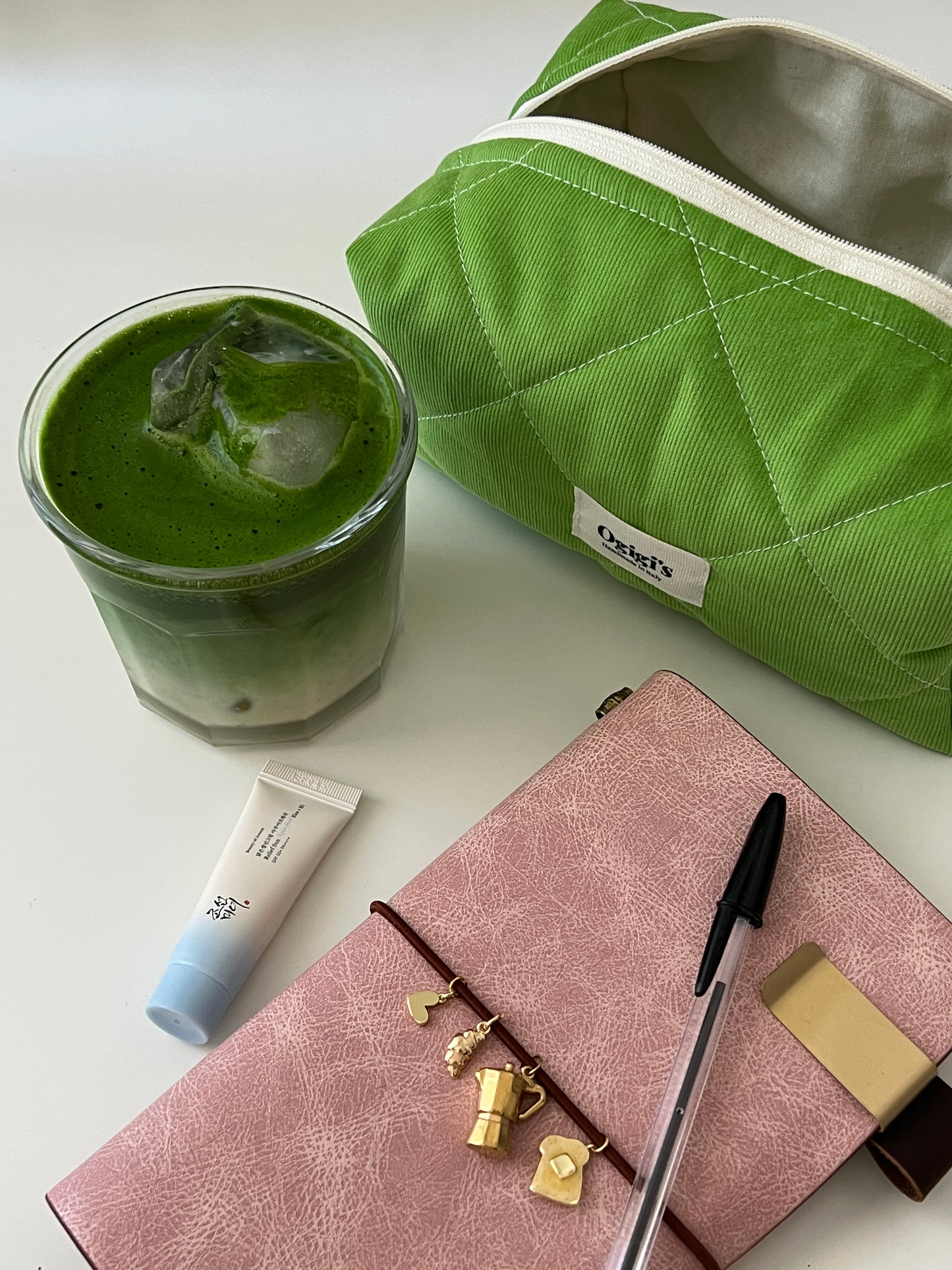 Beauty case velour