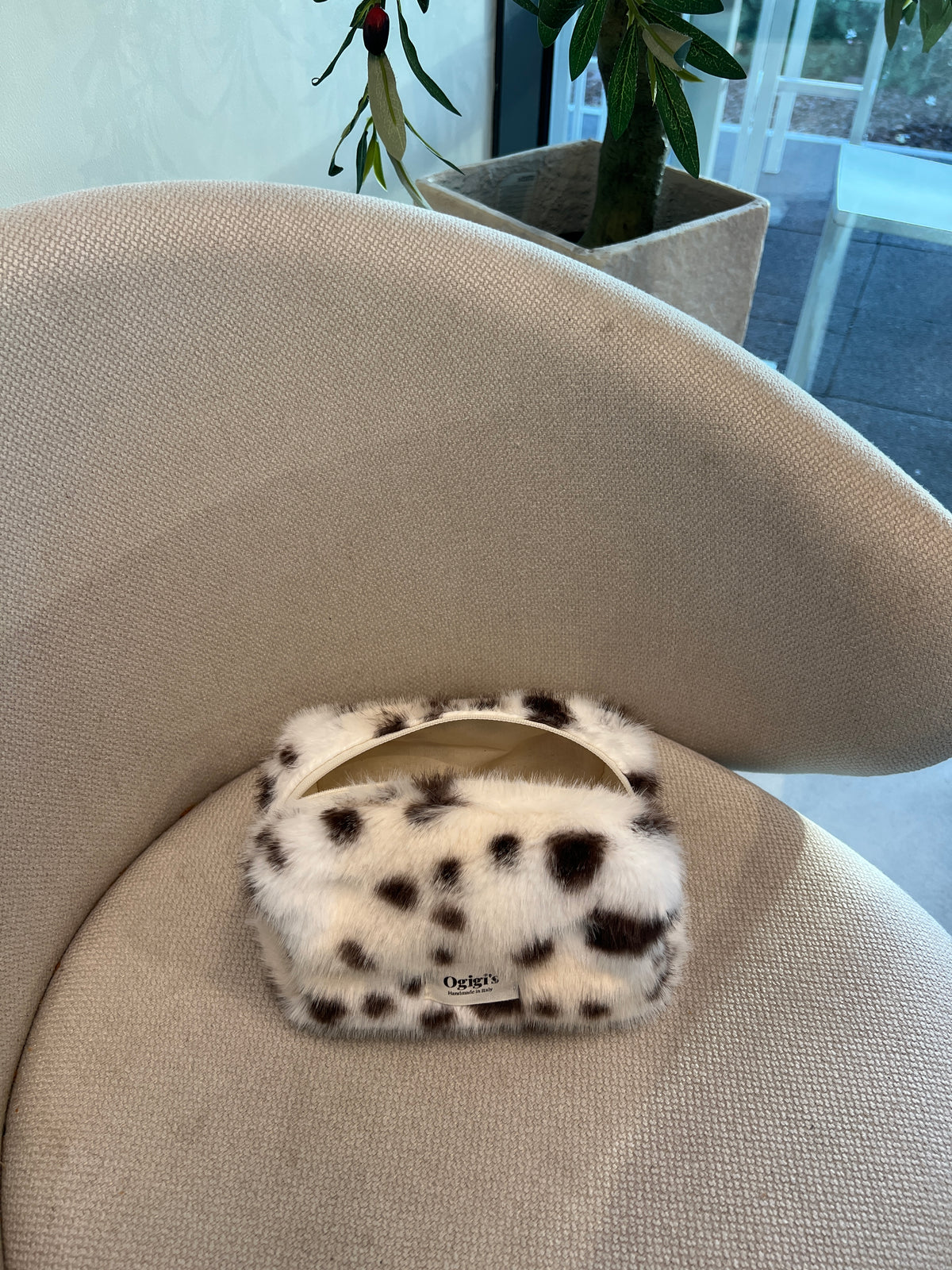 Beauty case animal print
