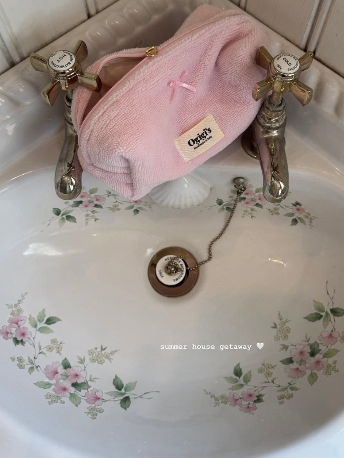 Beauty case teddy ballerina pink